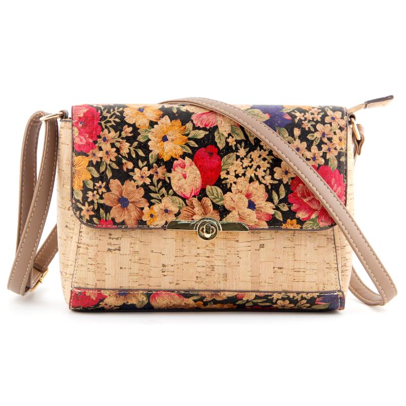 Cork Flap crossbody Bag