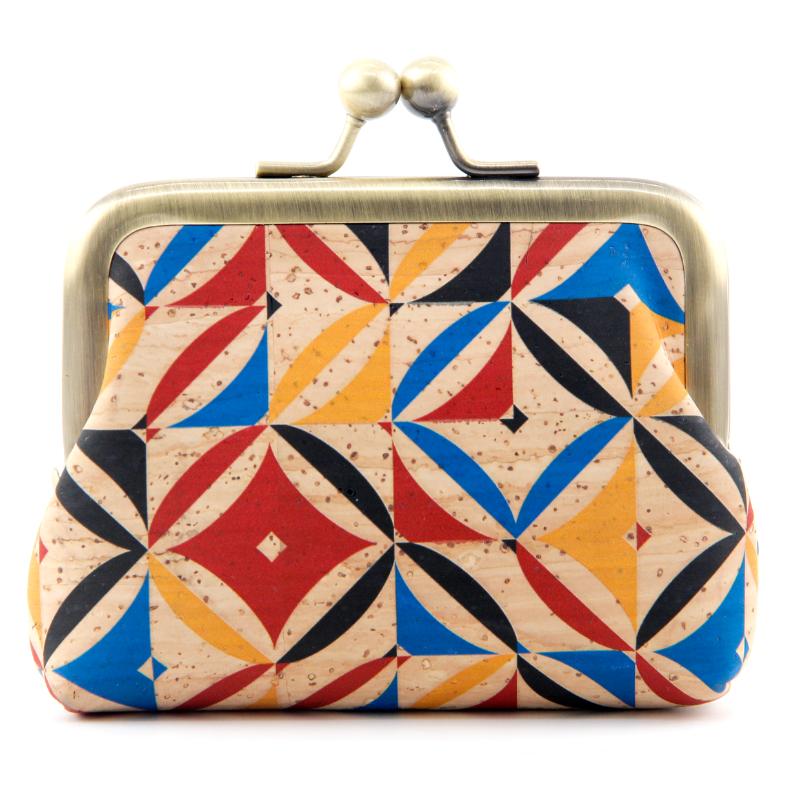 Cork Printed Coin Purse