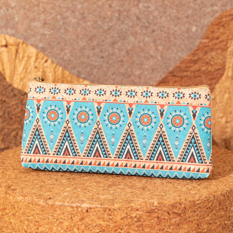 Cork Zipper Pencil Case