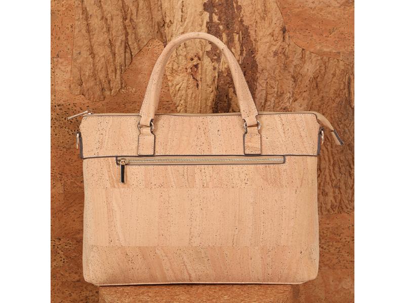 Large Capacity Cork Handheld Briefcase Bag