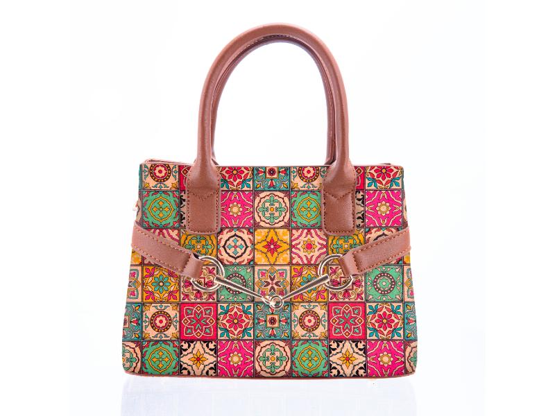 Minimalist Elegant Women's Cork Handbag
